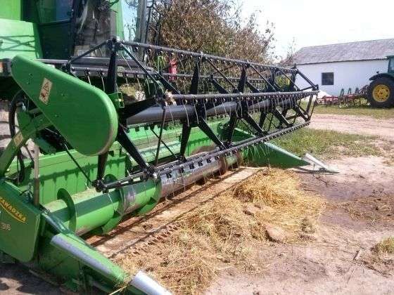 Heder używanego kombajnu John Deere 1450 CWS korbanek.pl