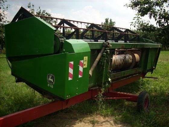 Heder kombajnu zbożowego John Deere Hill Master 2258