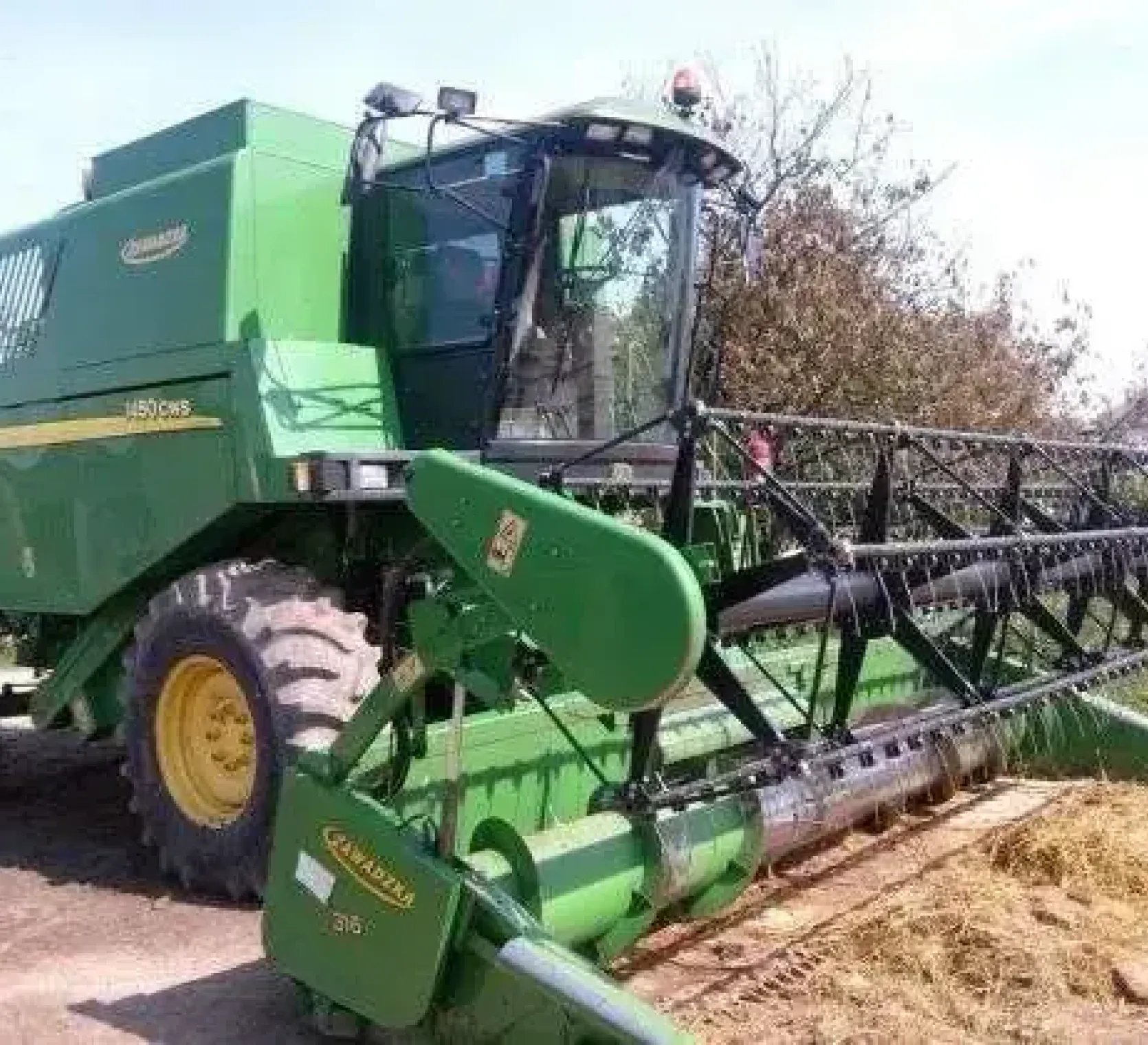 Kombajn zbożowy John Deere 1450 CWS korbanek.pl 