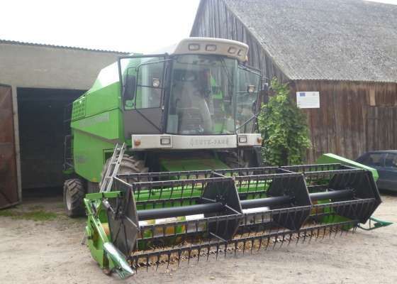Zdjęcie używanego kombajnu zbożowego Deutz Fahr 5485 HL rok prod. 2006 r korbanek.pl