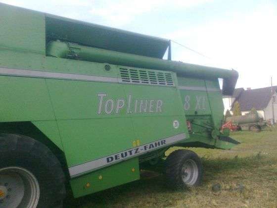 Maszyny używane w okazyjnych cenach kombajn zbożowy TOPLINER 8XL firmy Deutz-Fahr korbanek.pl