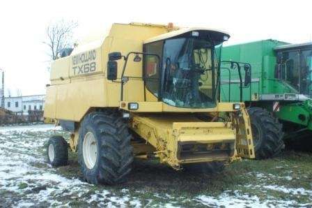 Kombajn zbożowy New Holland TX 68 PLUS rok produkcji 2001 