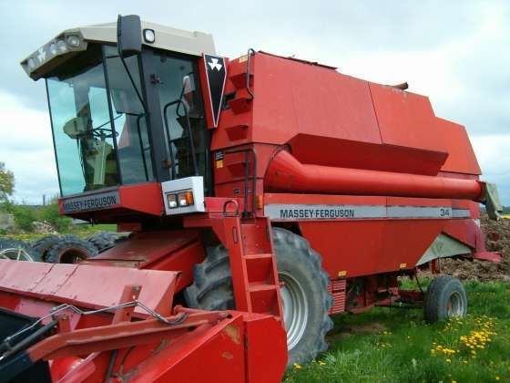 Kombajn zbożowy MASSEY FERGUSON 34 przód kultowy sprawny