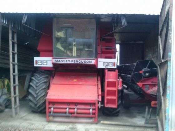 Przód Kombajn zbożowy Massey Ferguson 38 260 KM maszyny rolnicze korbanek.pl