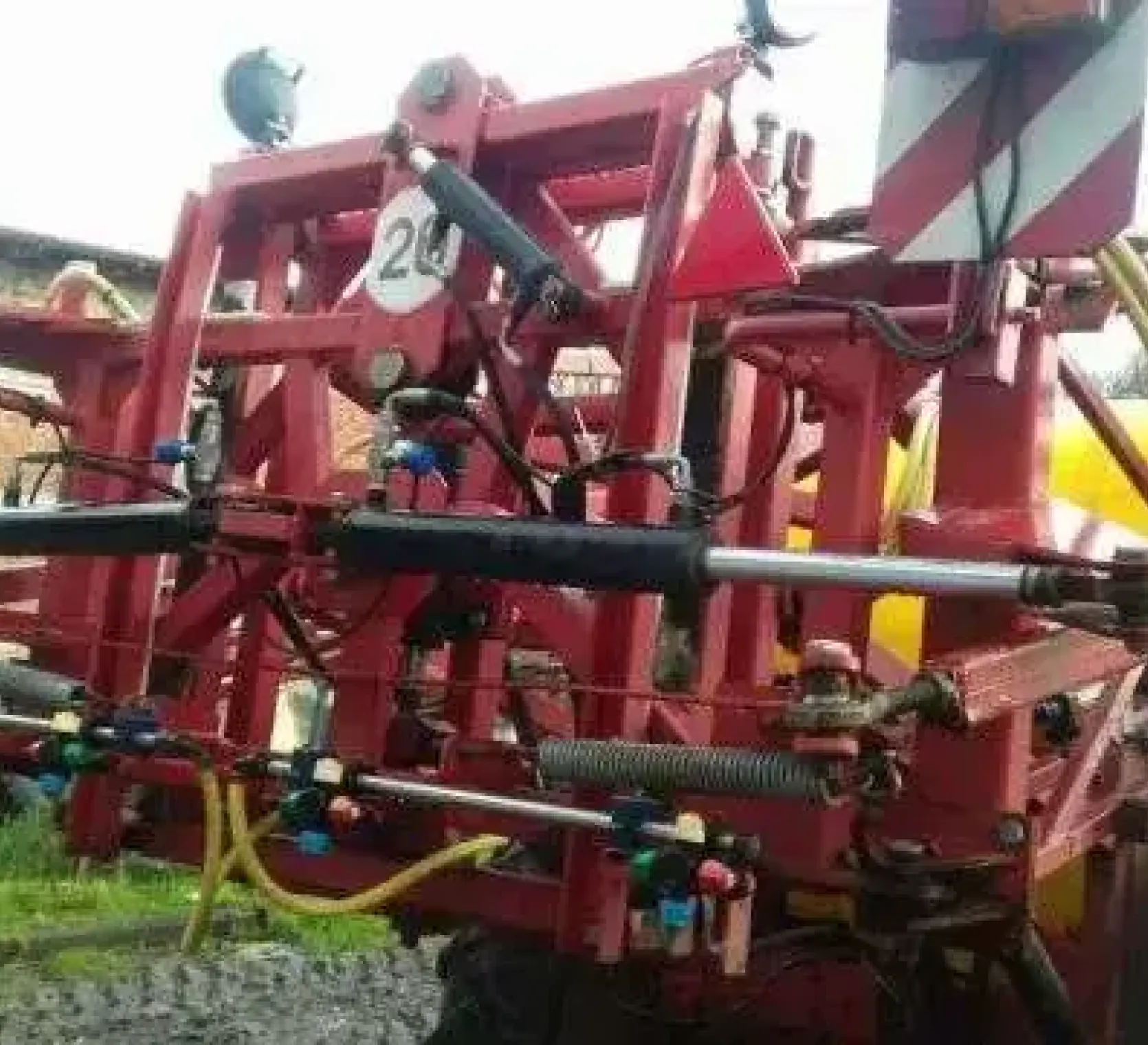 Używany Tad-len TL 2518 tylne ramiona rozkaładane hydraulicznie 