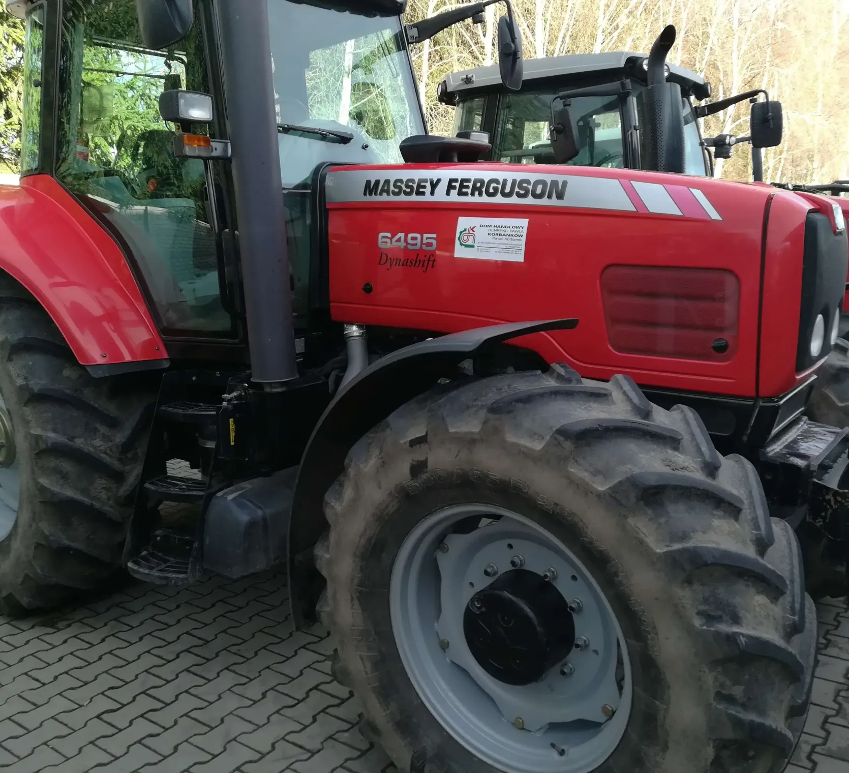 Ciągnik Massey Ferguson 6495 używany w dobrej kondycji