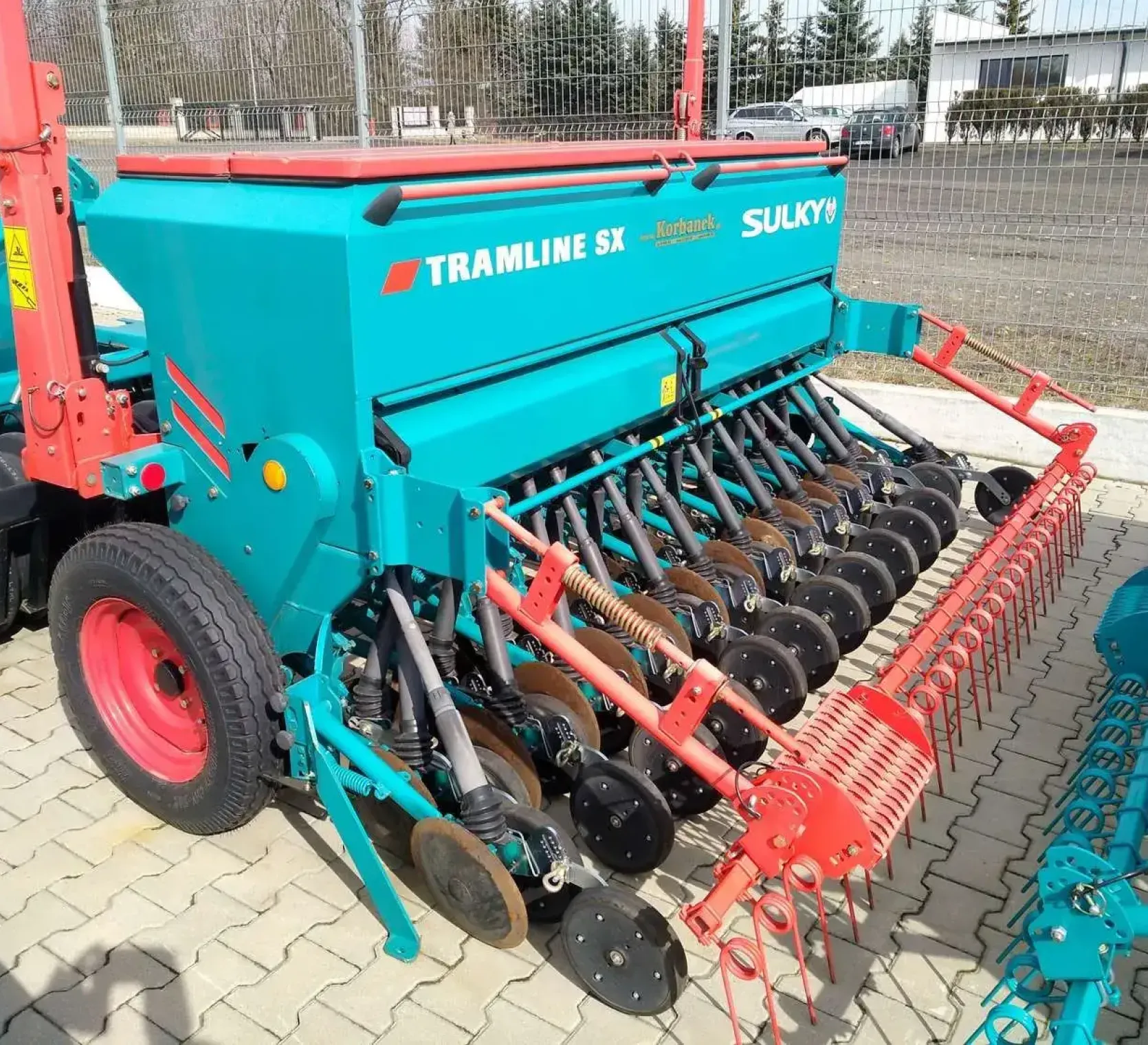 Siewnik zbożowy talerzowy SULKY Tramline SX 3m z rolkami i zagarniaczem