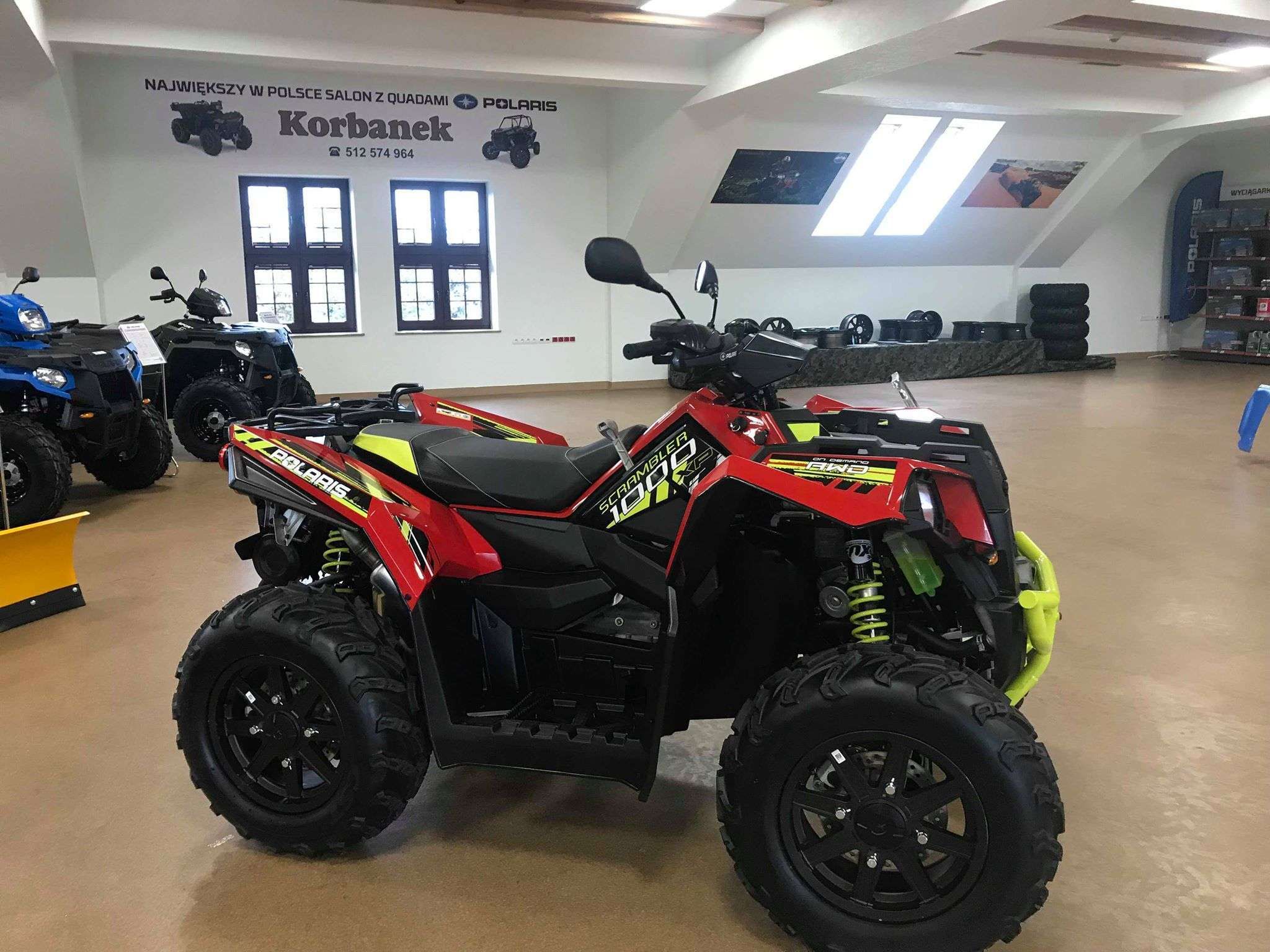 prawy bok POLARIS SCRAMBLER XP 1000 zdjęcie na salonie Quadów Korbanek