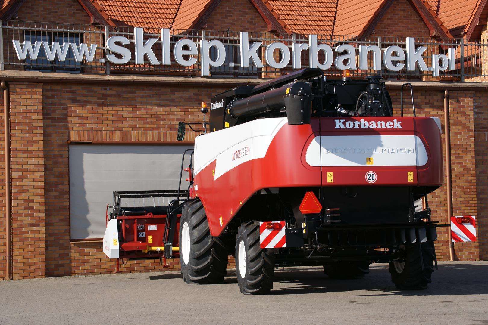 Kombajn Zbożowy Rostselmash Acros 595+ moc 333 KM promocja korbanek.pl