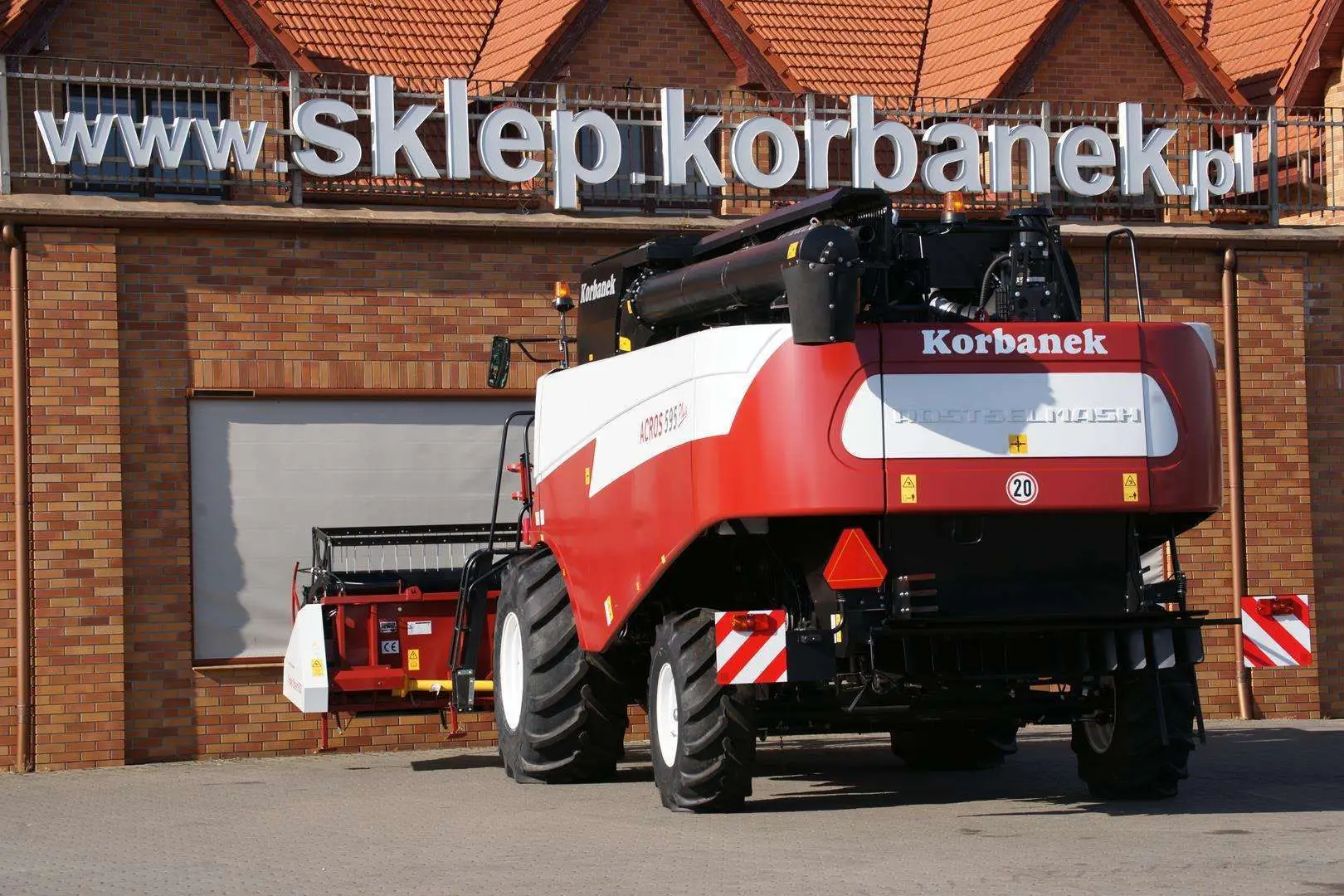 Kombajn Zbożowy Rostselmash Acros 595+ moc 333 KM promocja korbanek.pl