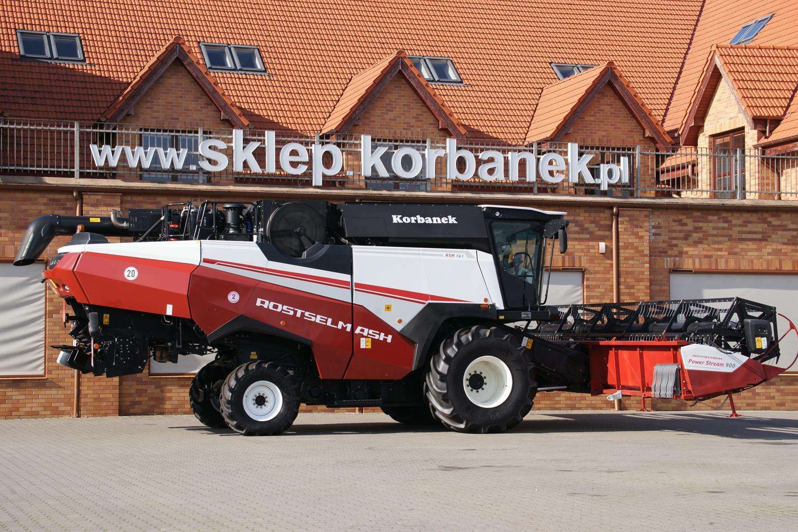 kombajn zbożowy Rostselmash RSM 161 www.korbanek.pl