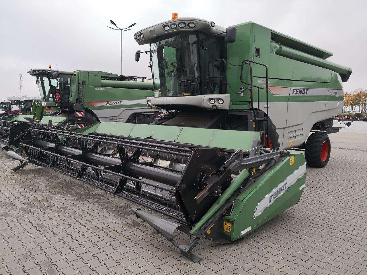 Używany kombajn Fendt 8370 P z hederem FT 770 PFz oferty www.korbanek.pl 