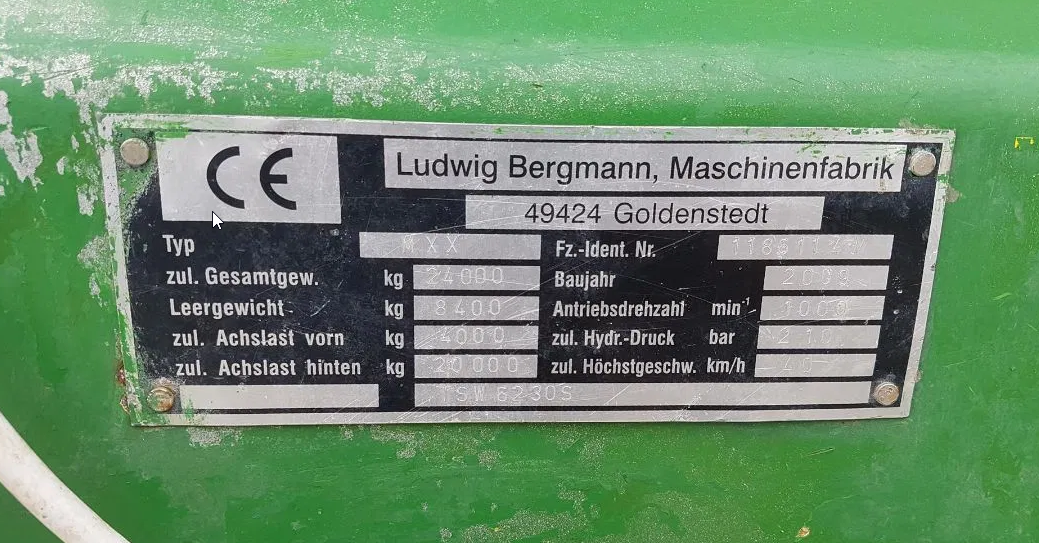 Bergman TSW 6230 S parametry
