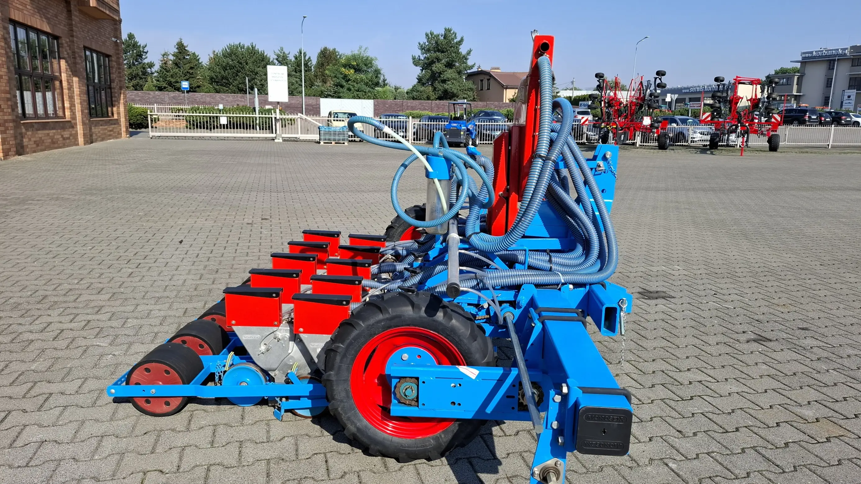 Używany siewnik punktowy do warzyw Monosem MS 5-rzędowy