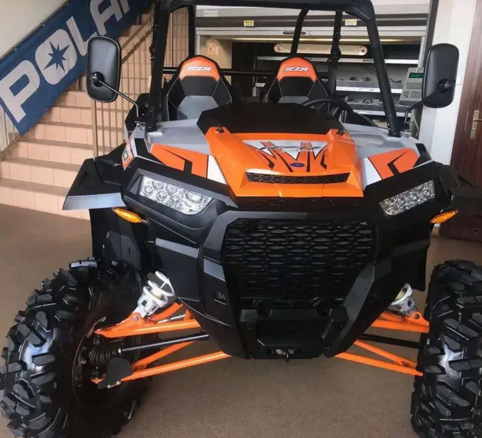 widok z przodu używany Polaris RZR XP Turbo EPS
