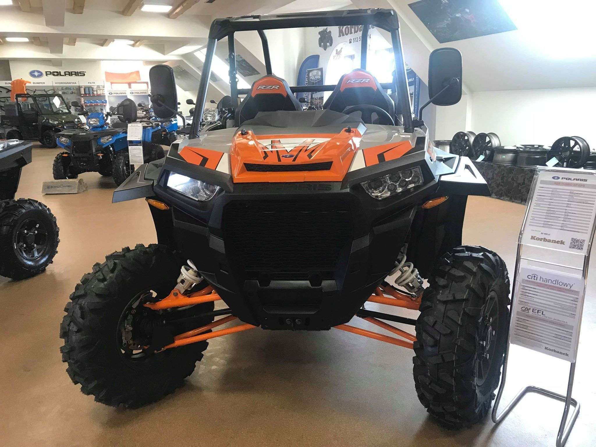 zdjęcie z przodu Polaris RZR XP Turbo EPS używany
