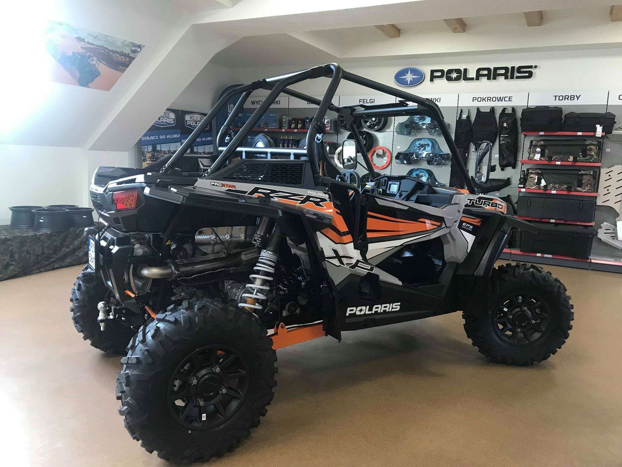 prawy bok  Polaris RZR XP Turbo EPS pokazowy