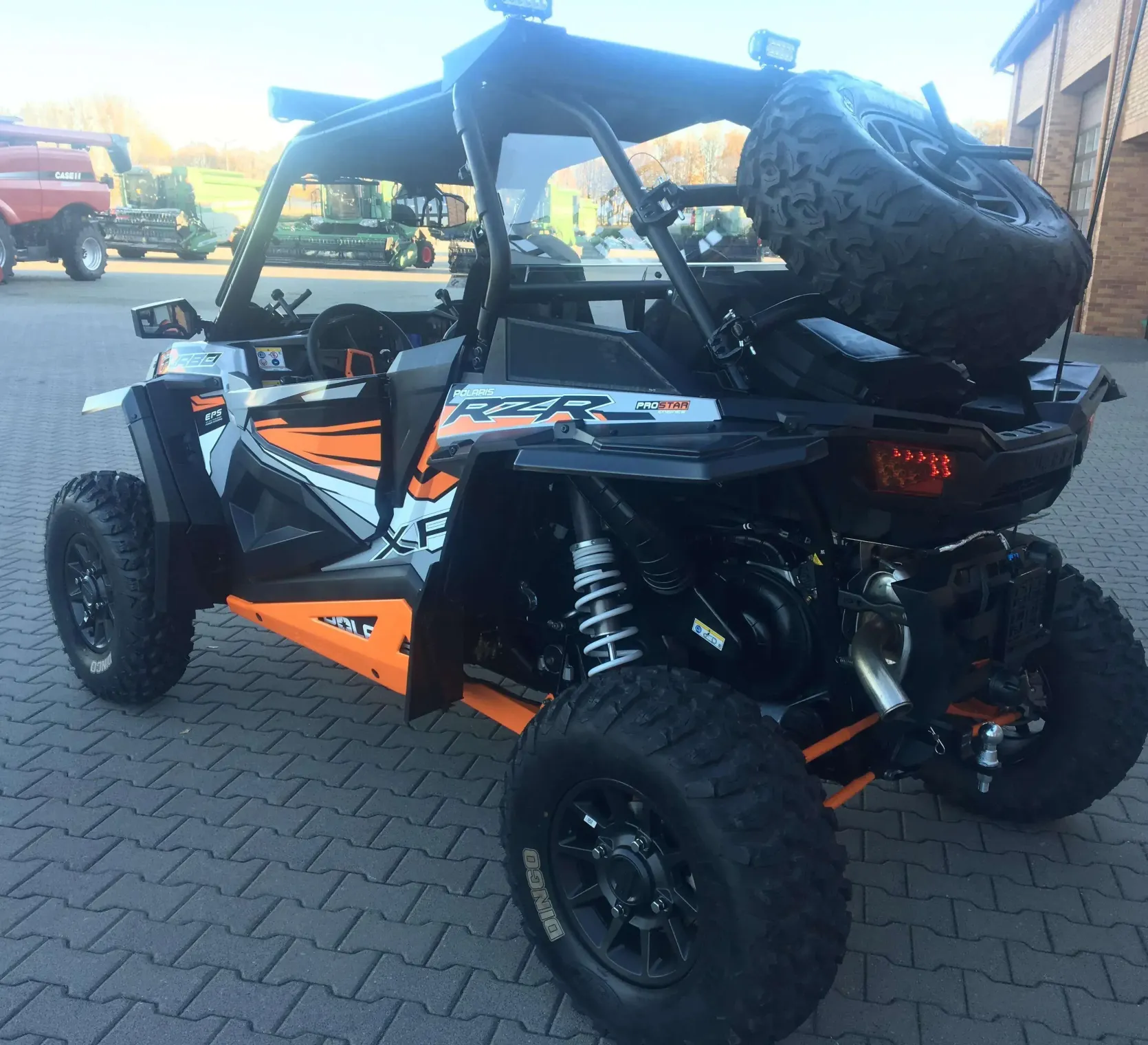 lewy tył używanego pojazdu Polaris RZR XP Turbo EPS - Limited Edition