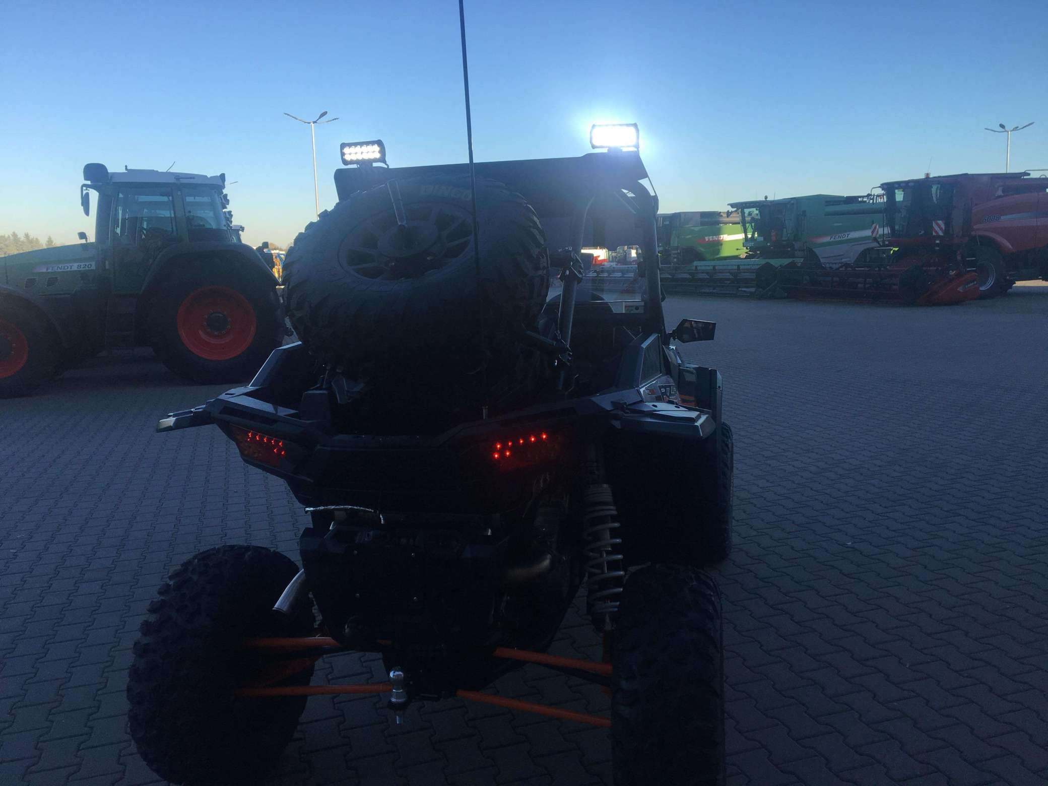 zdjęcie tył pojazdu Polaris RZR XP Turbo EPS - Limited Edition