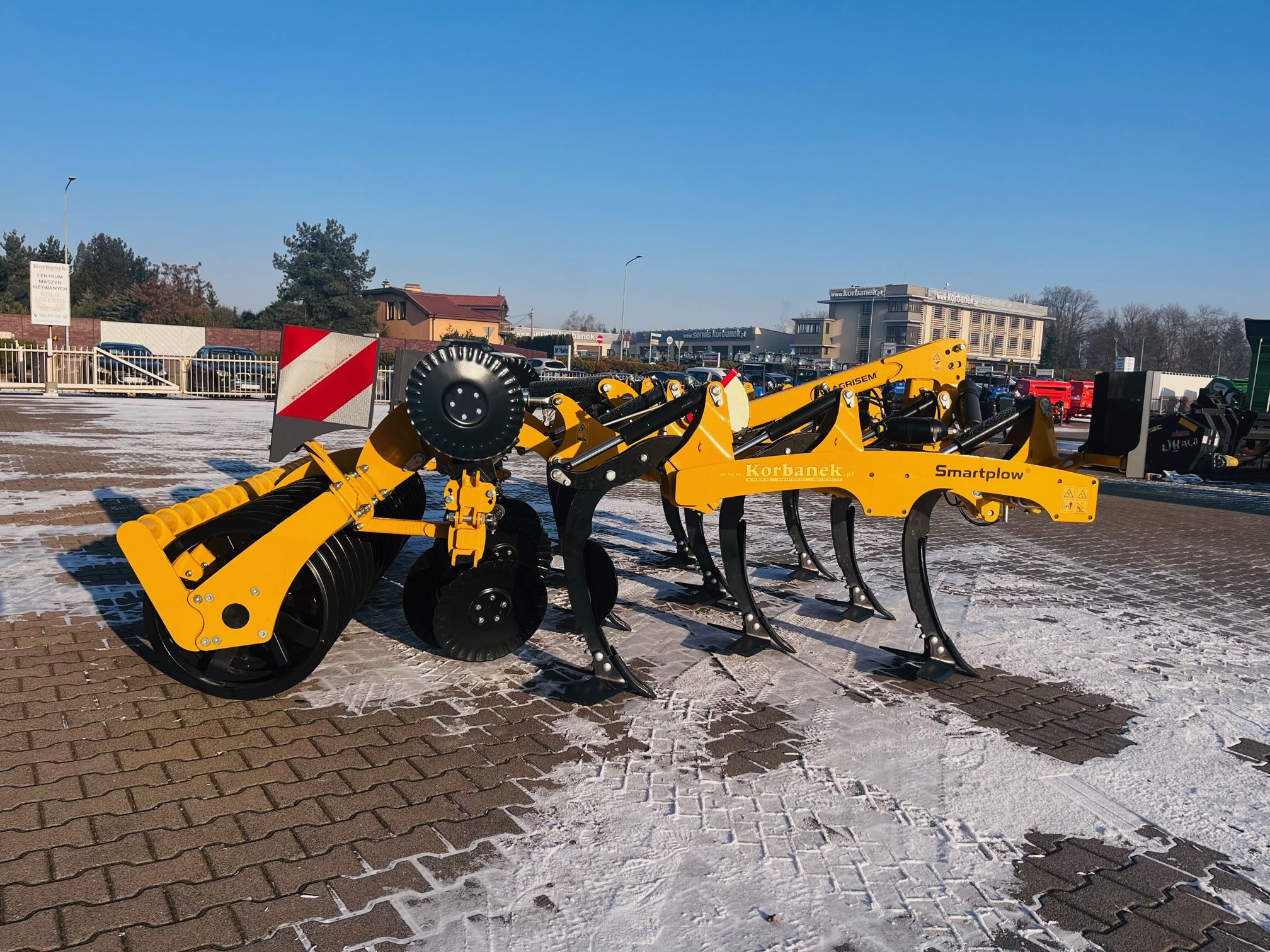 Agregat agrisem Smartplow 3,0 m do uprawy bezorkowej podorywkowej uproszczonej