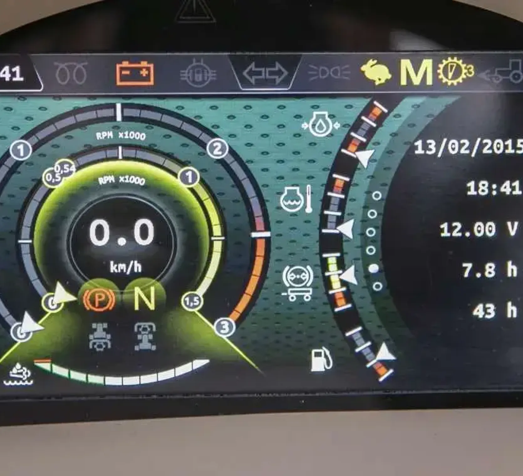 Wyświetlacz ciągnika 5100 advanced arbos 