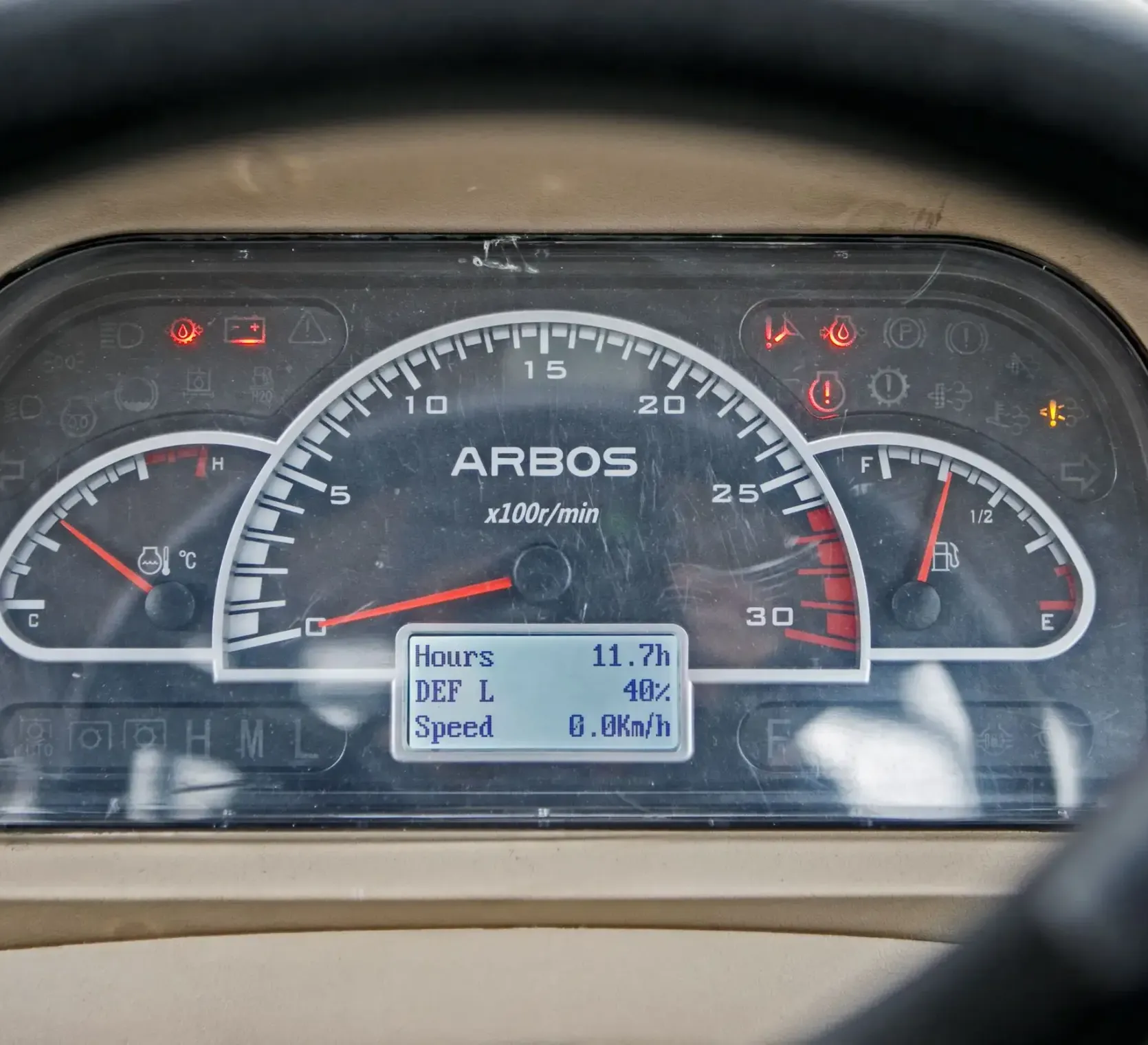 Deska rozdzielcza ciągnika Arbos 4090