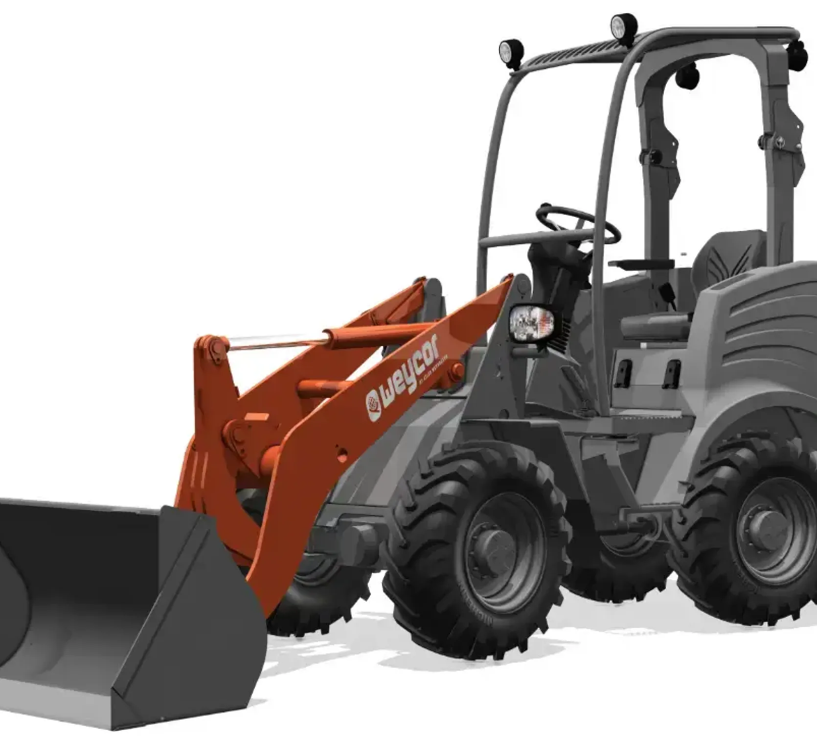 Atlas Weycor AR320 na placu wersja canopy