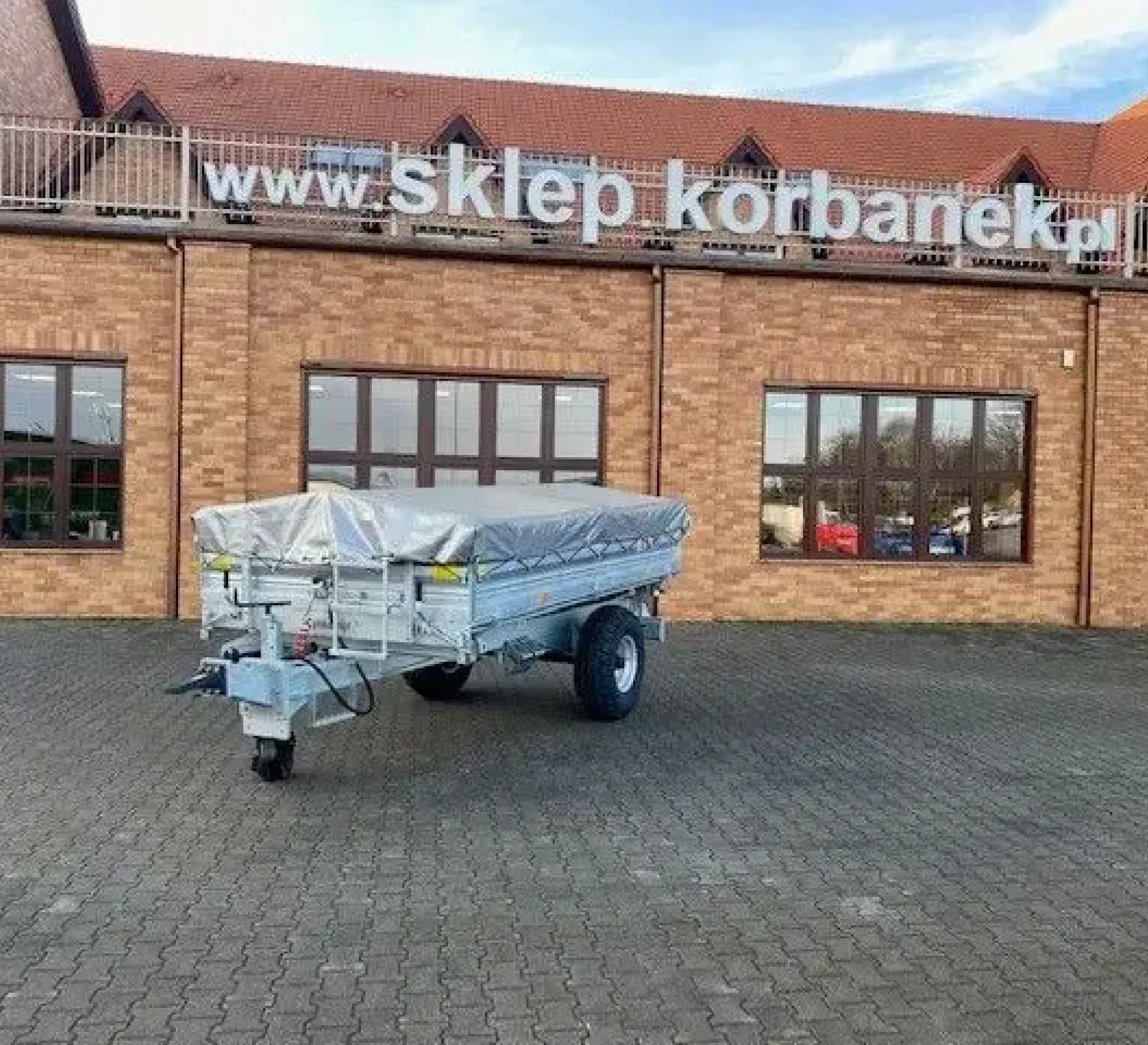 Przyczepa Cynkomet jednoosiowa