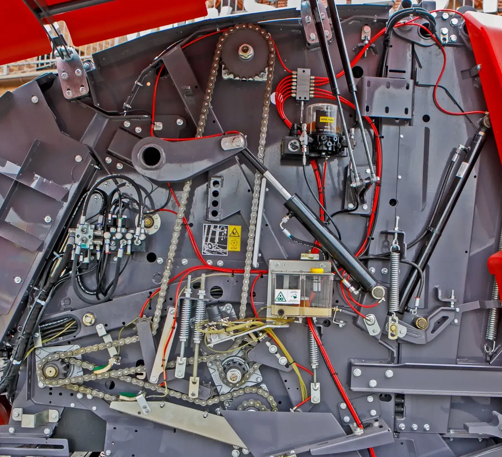Maschio 266 HTC napędy z prawej strony