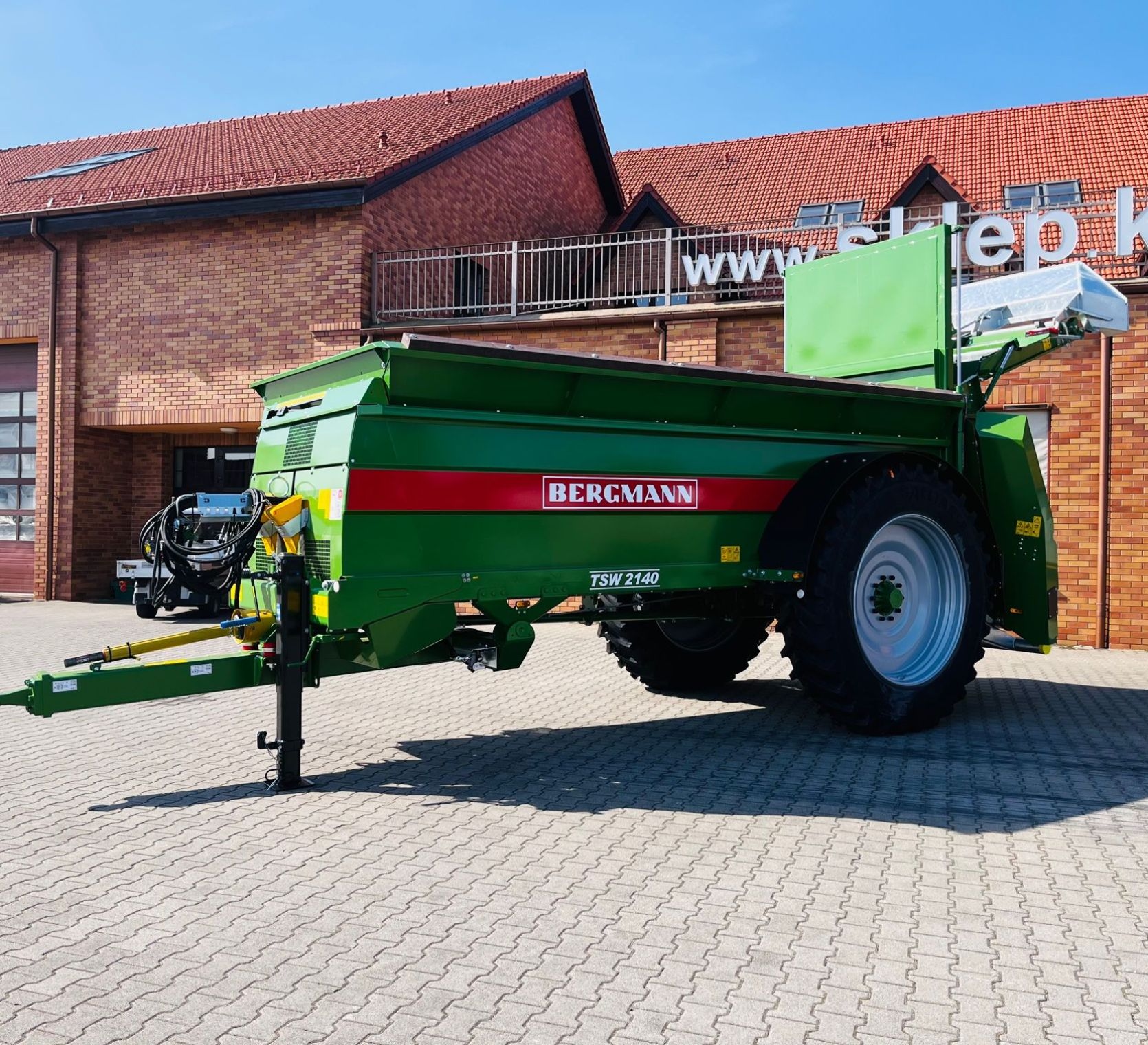 Rozrzutnik obornika Bergmann TSW 2140 E