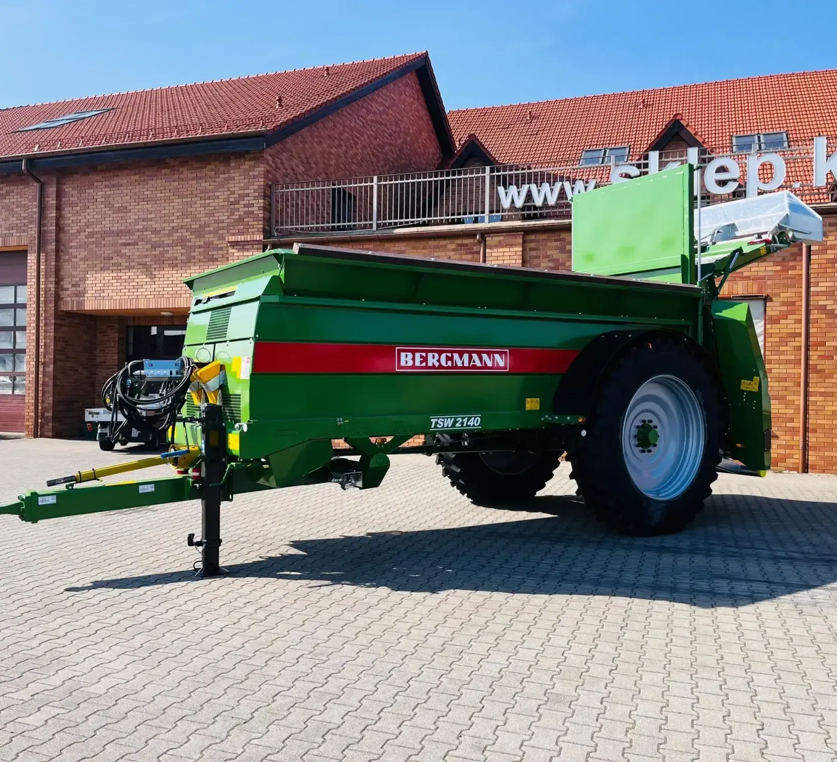 Rozrzutnik obornika Bergmann TSW 2140 E