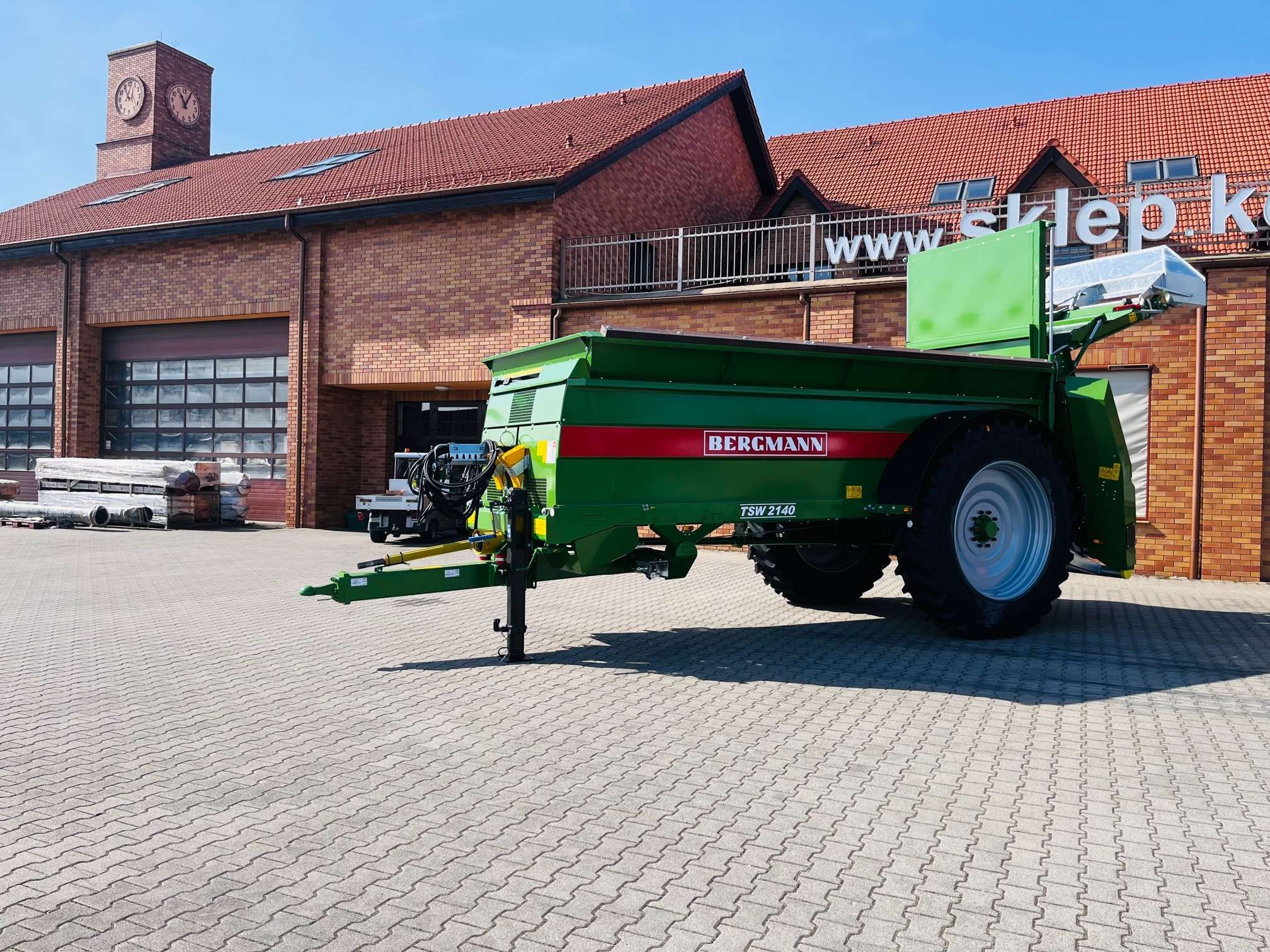 Rozrzutnik obornika Bergmann TSW 2140 E