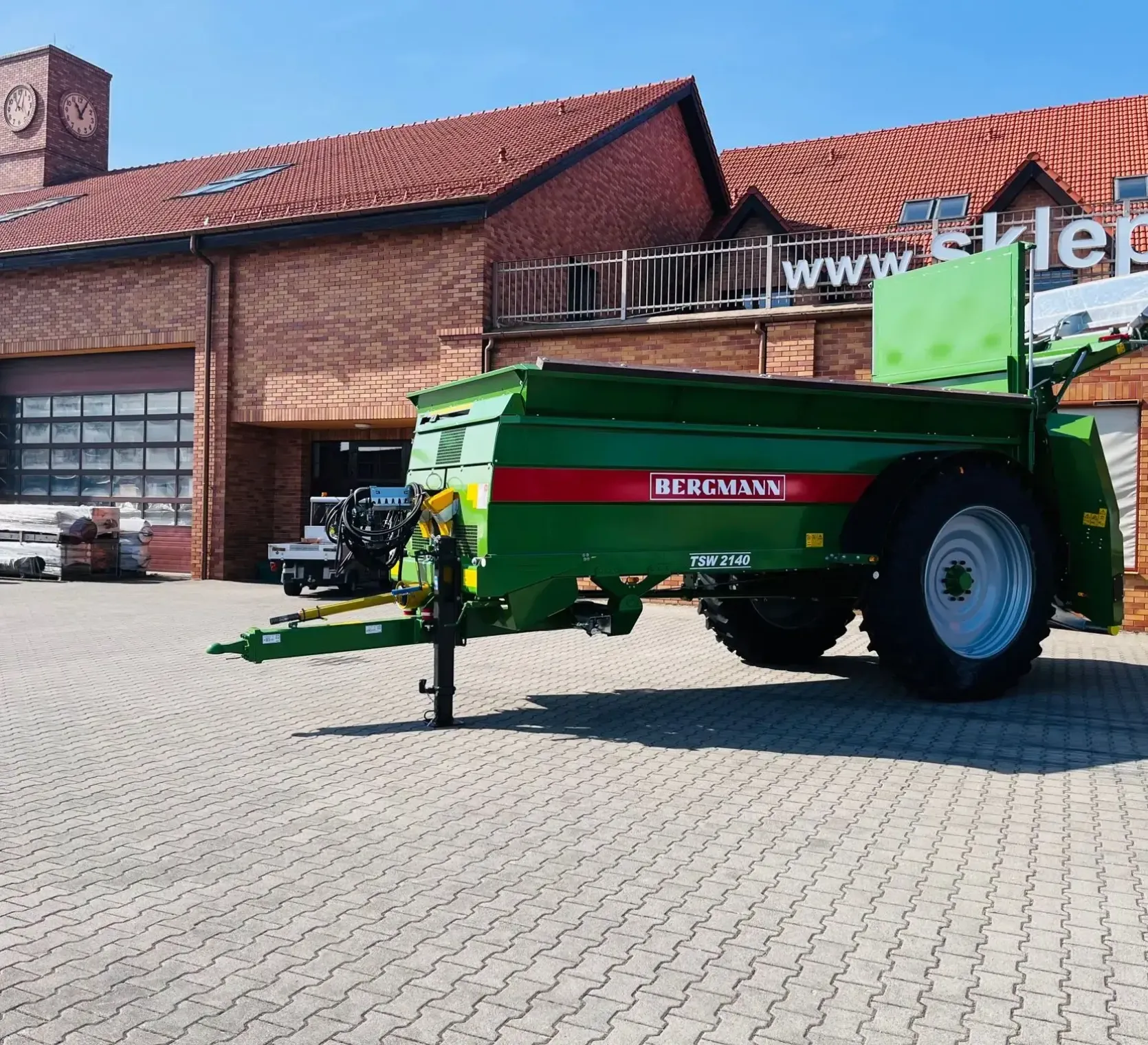 Rozrzutnik obornika Bergmann TSW 2140 E