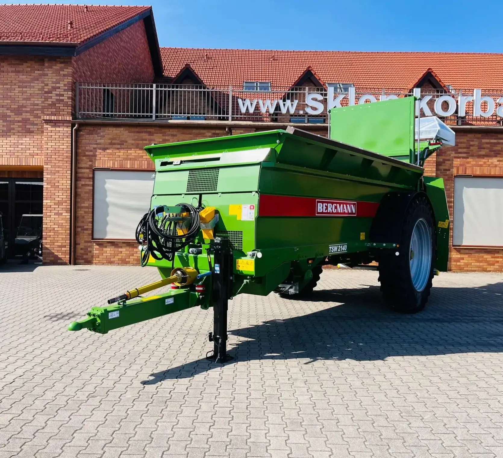 Rozrzutnik obornika Bergmann TSW 2140 E