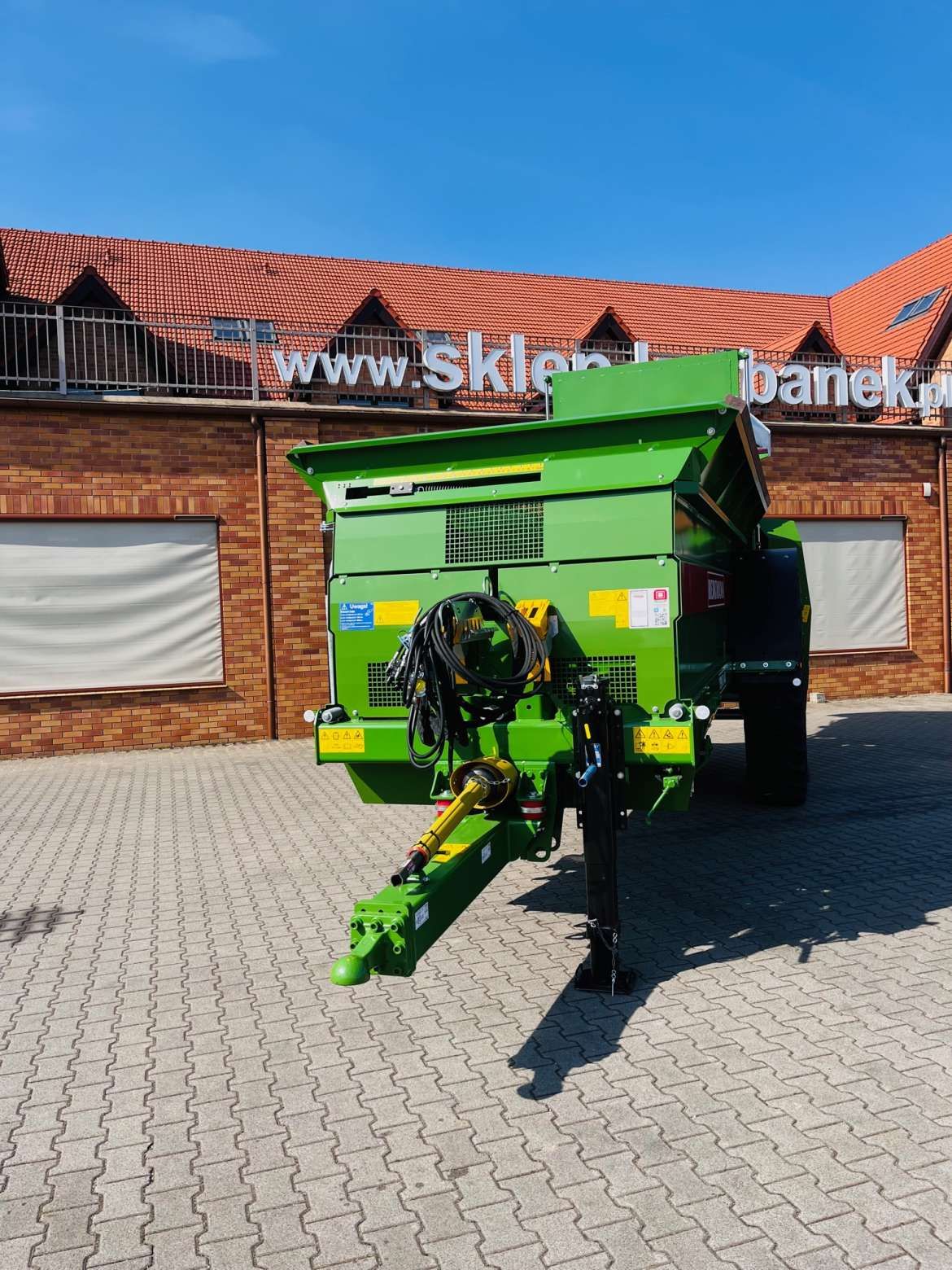Rozrzutnik obornika Bergmann TSW 2140 E
