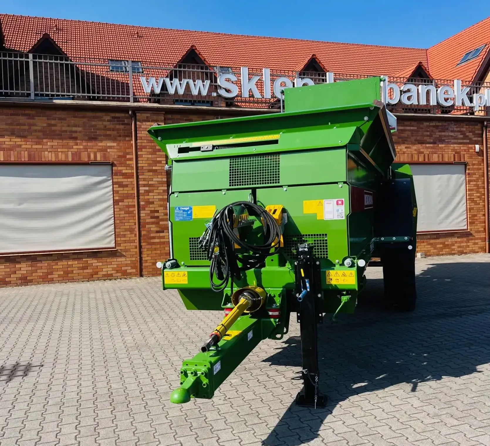 Rozrzutnik obornika Bergmann TSW 2140 E