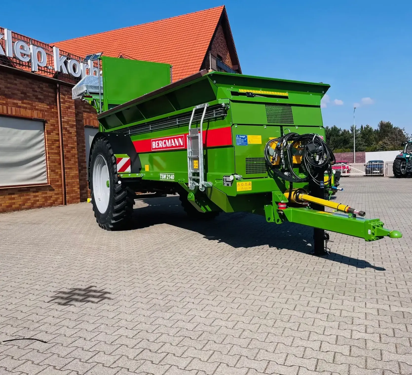 Rozrzutnik obornika Bergmann TSW 2140 E