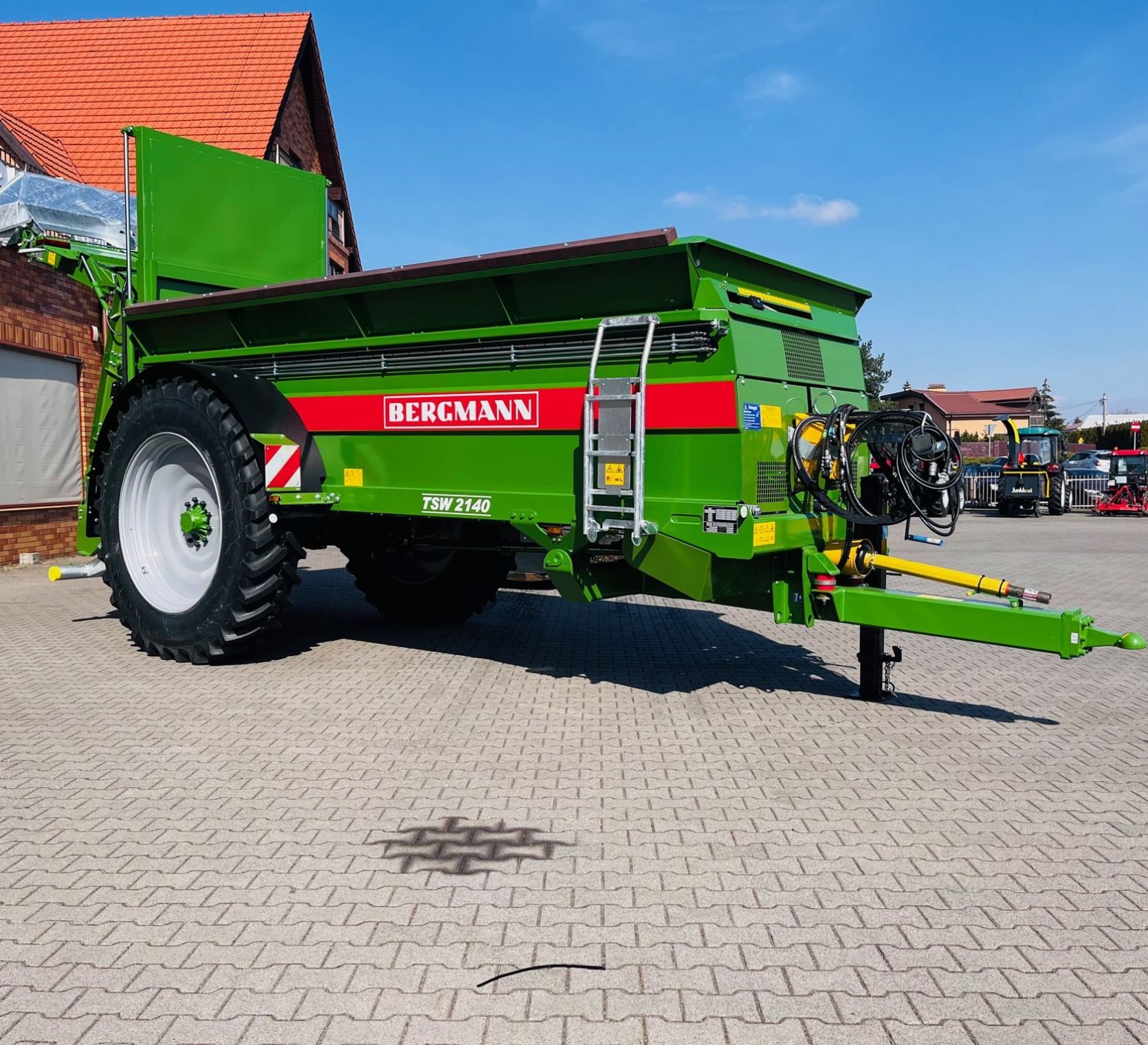 Rozrzutnik obornika Bergmann TSW 2140 E