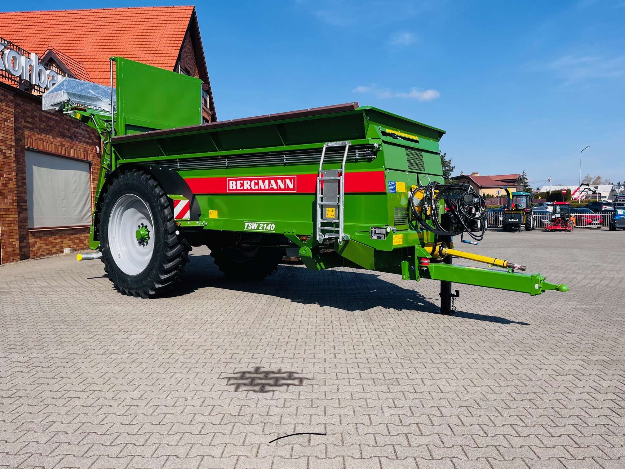 Rozrzutnik obornika Bergmann TSW 2140 E