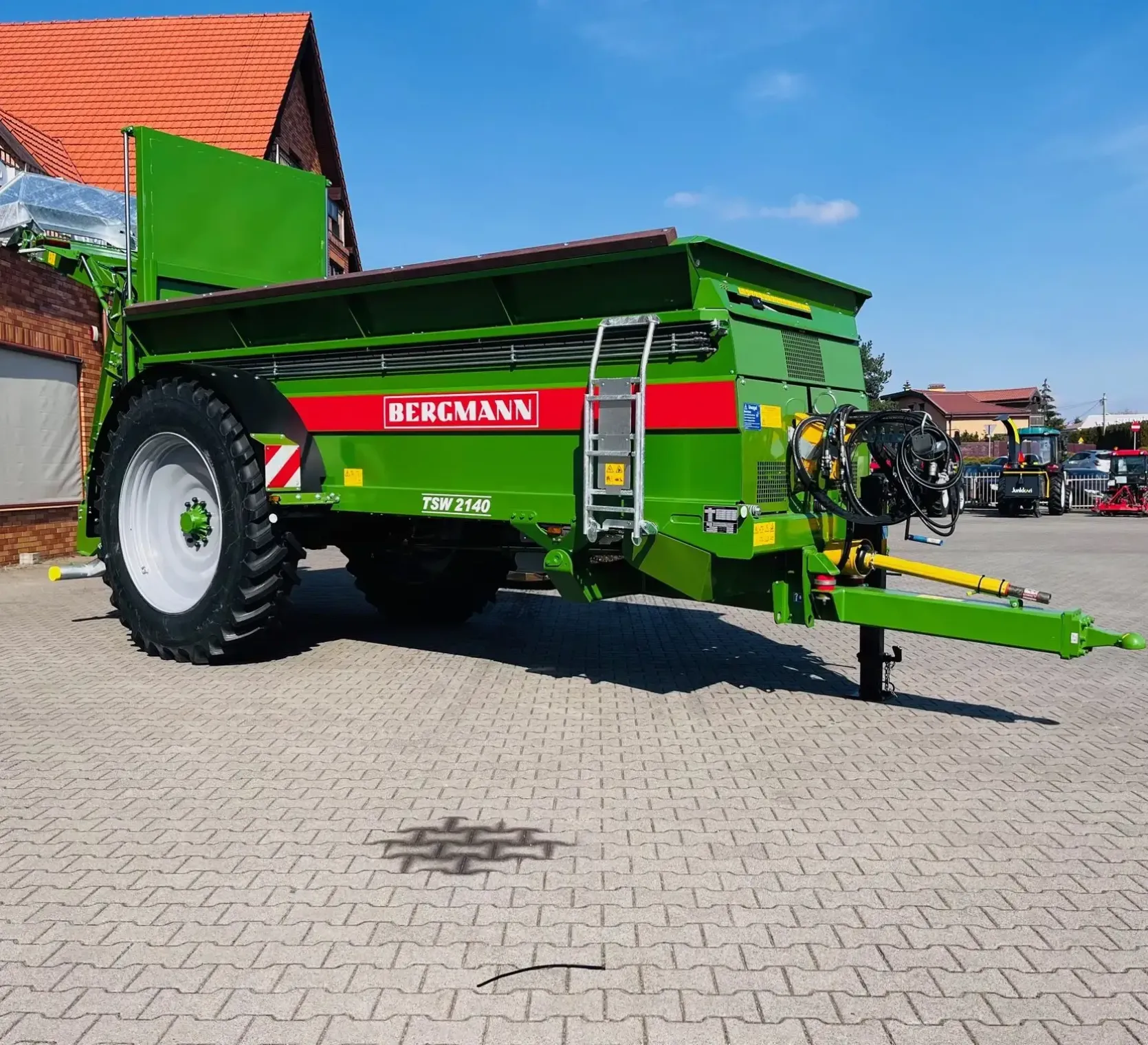 Rozrzutnik obornika Bergmann TSW 2140 E