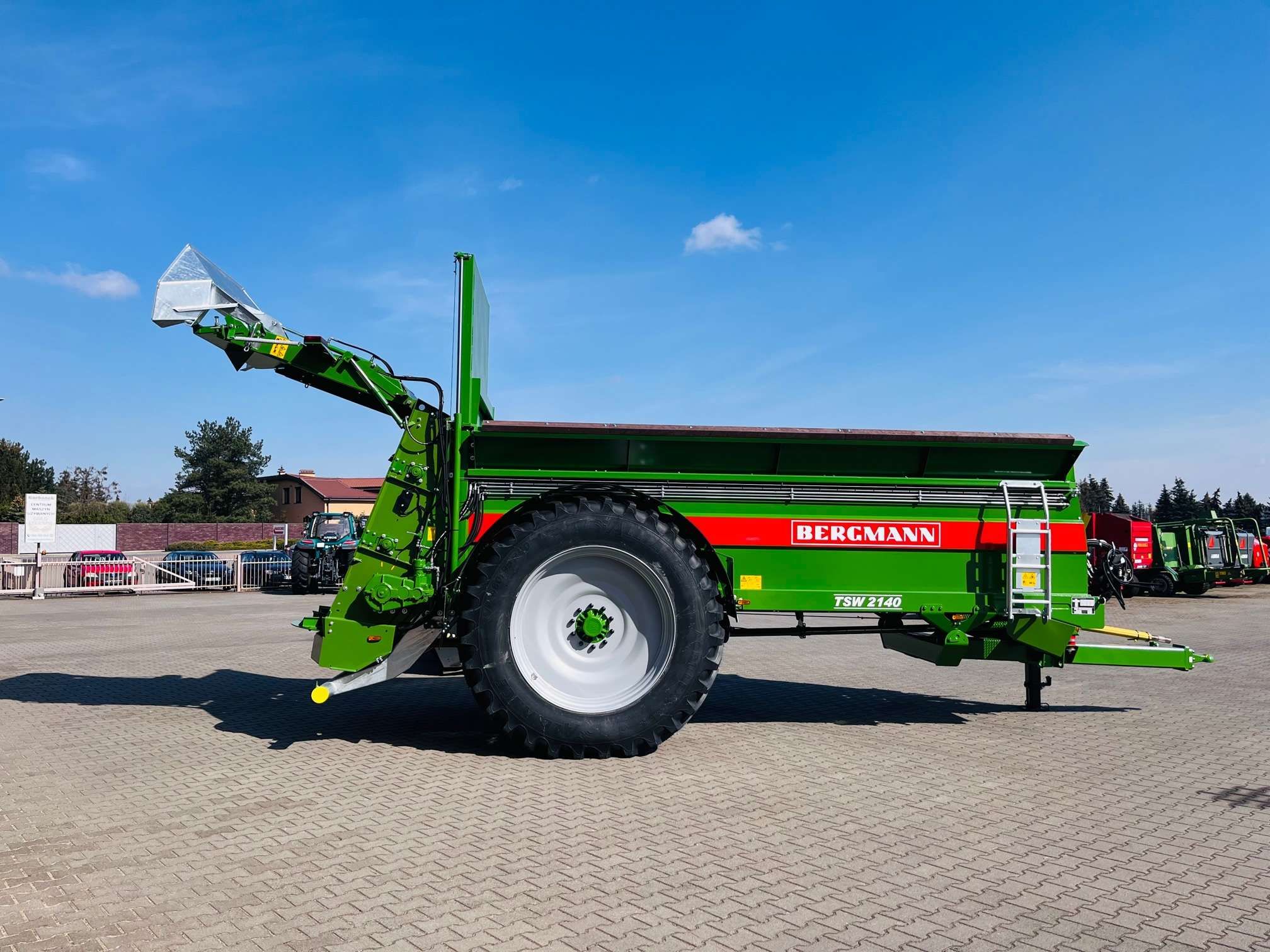 Rozrzutnik obornika Bergmann TSW 2140 E