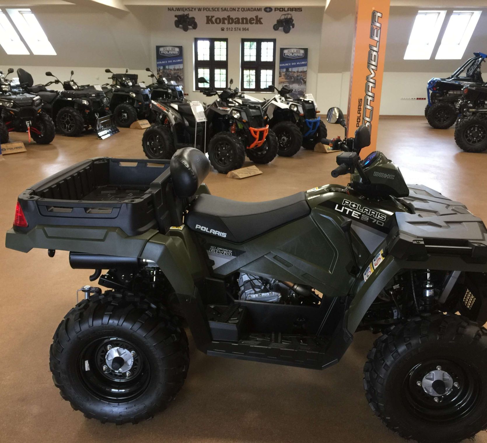 okazja ze strony korbanek.pl quad Polaris Sportsman 570 UTE moc 44 KM silnik ProStar 567 cm3 