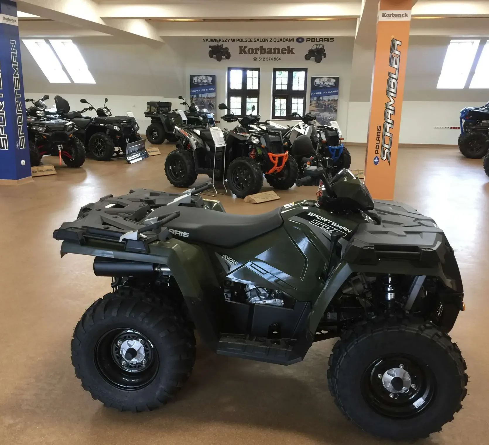 quad Polaris Sportsman 570 felgi stalowe w pojeździe z oferty firmy korbanek