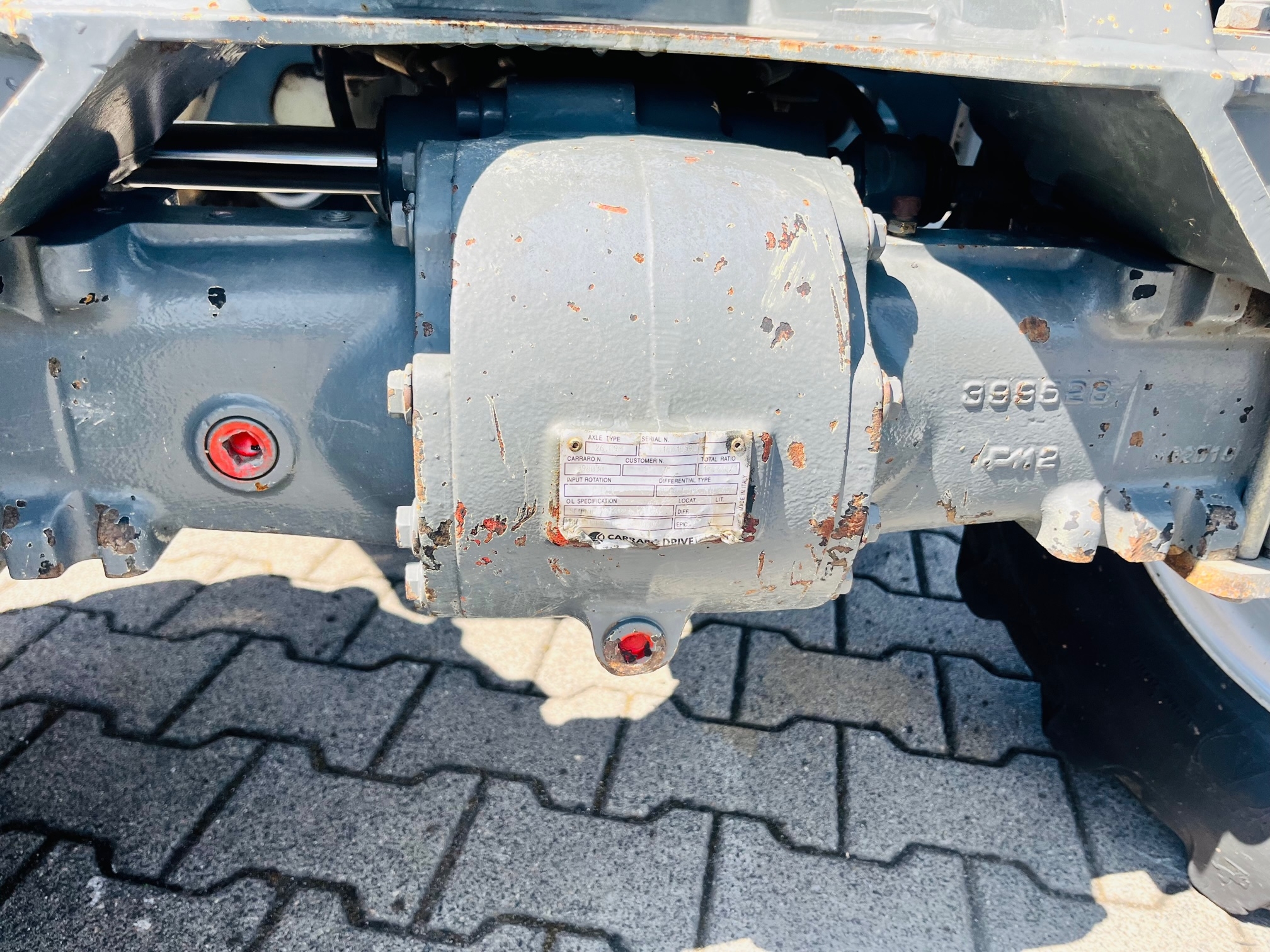 Ładowarka kołowa Kramer KL 19.5 L plac firma Korbanek