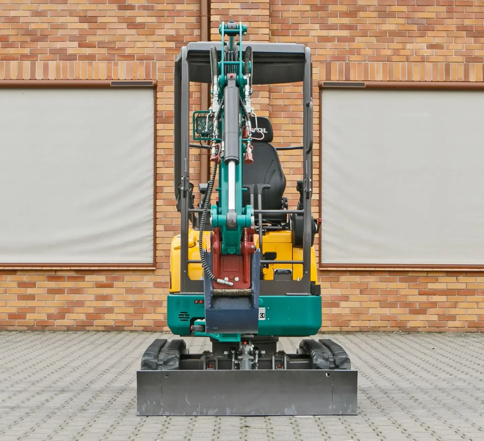 Mini koparka Lovol Korbanek, Nachi, Eaton, Yanmar front maszyny