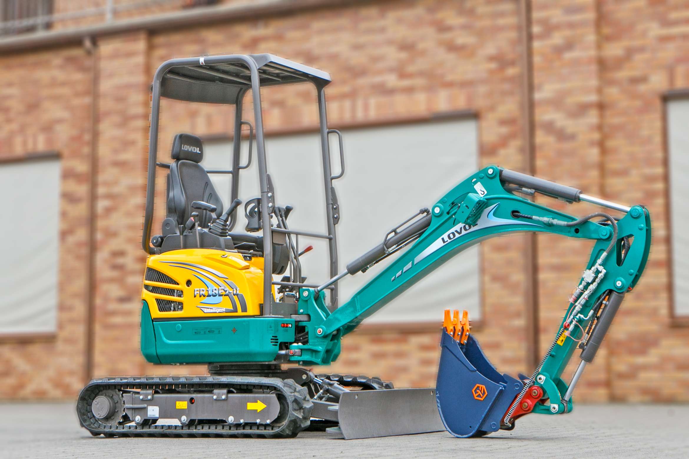 Mini koparka Lovol Korbanek, Nachi, Eaton, Yanmar ramię szybko złączę łyżka
