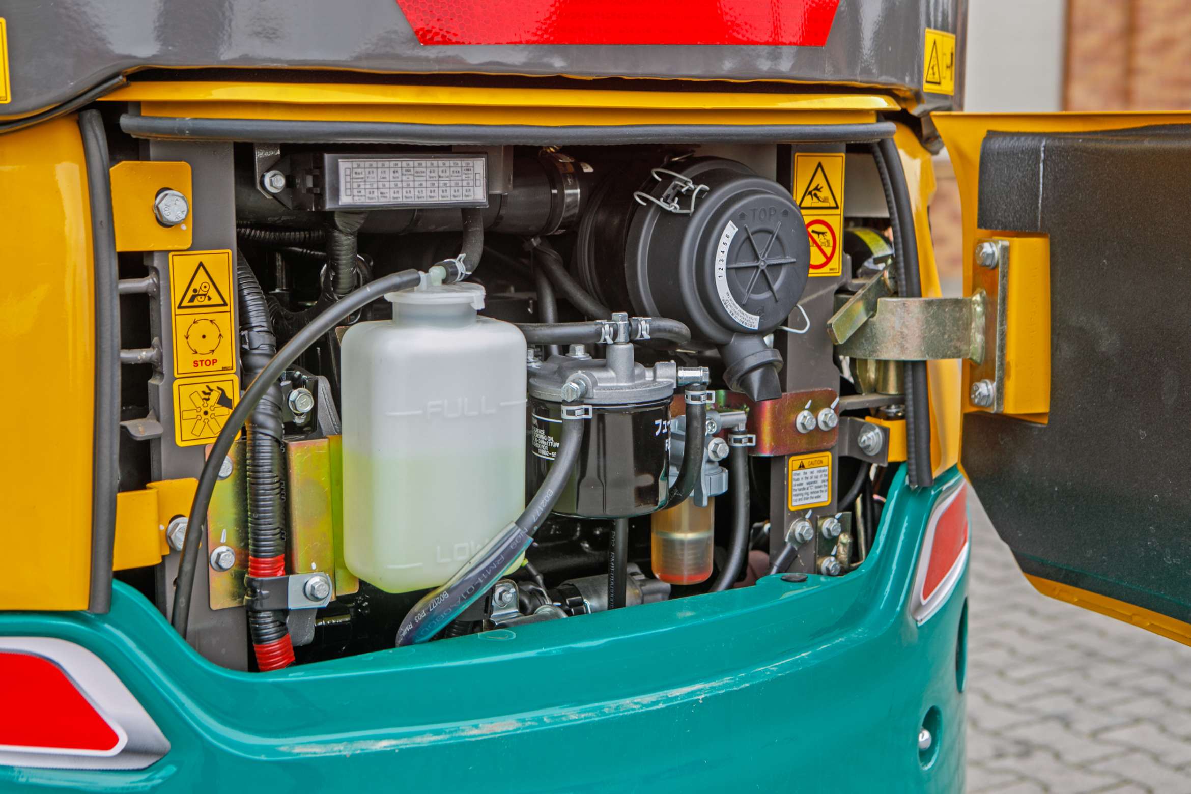 Mini koparka Lovol Korbanek, Nachi, Eaton, Yanmar silnik, diesel