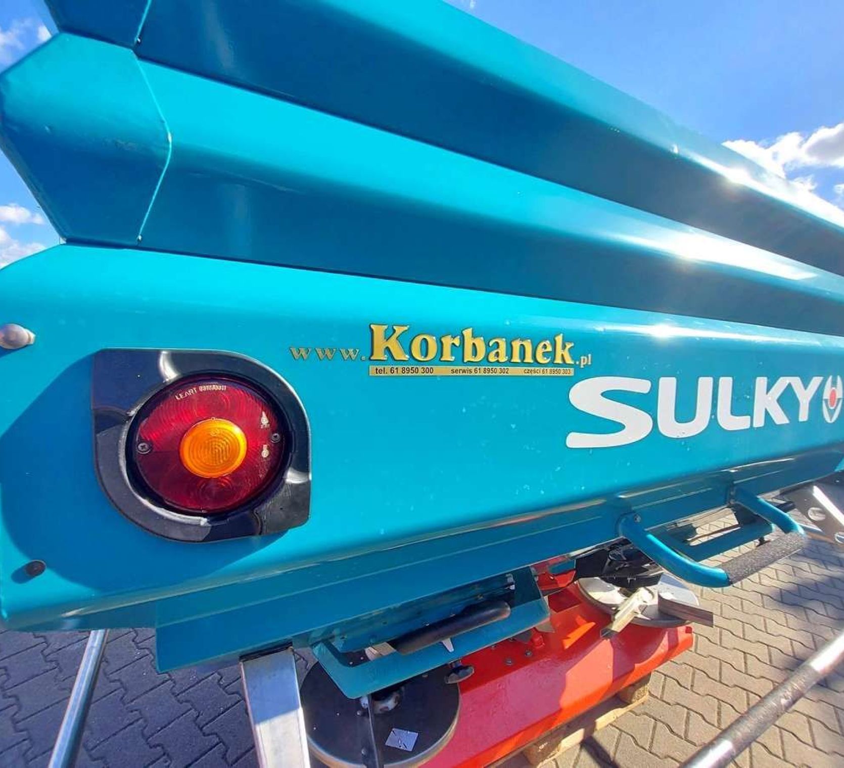 Okazyjny rozsiewacz nawozów Sulky X36 z nadstawkami