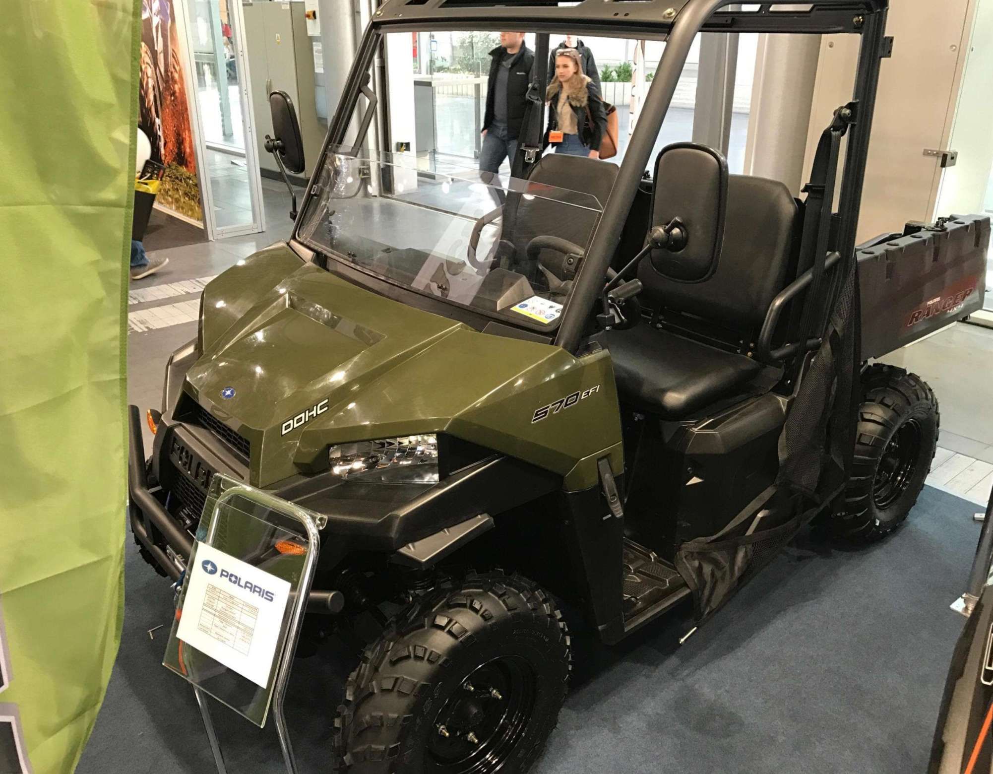 Zielony quad Polaris Ranger 570 EPS z oferty www.korbanek.pl