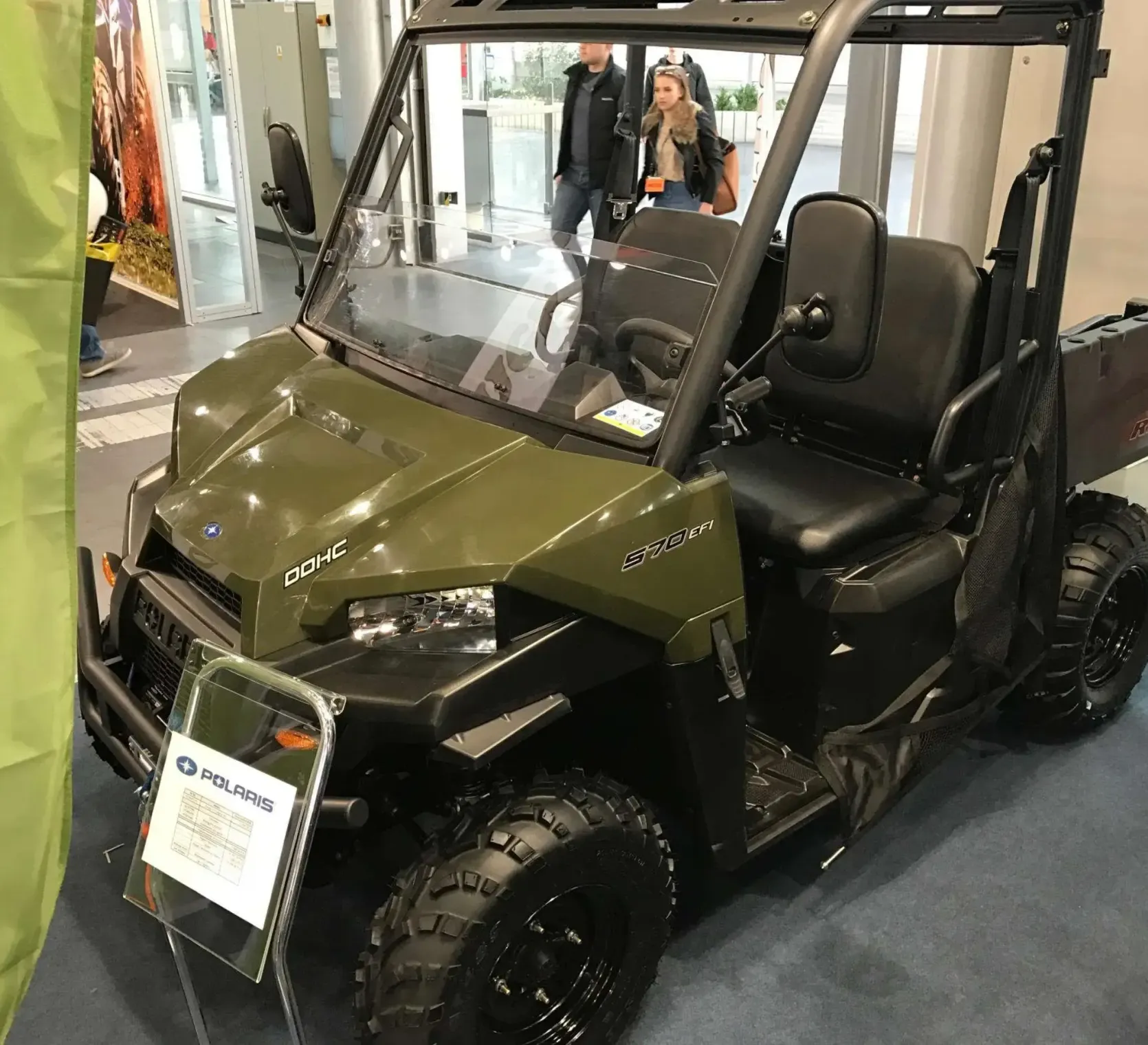 Zielony quad Polaris Ranger 570 EPS z oferty www.korbanek.pl